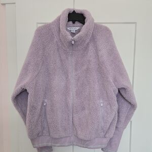Athleta Light Purple Sherpa Jacket